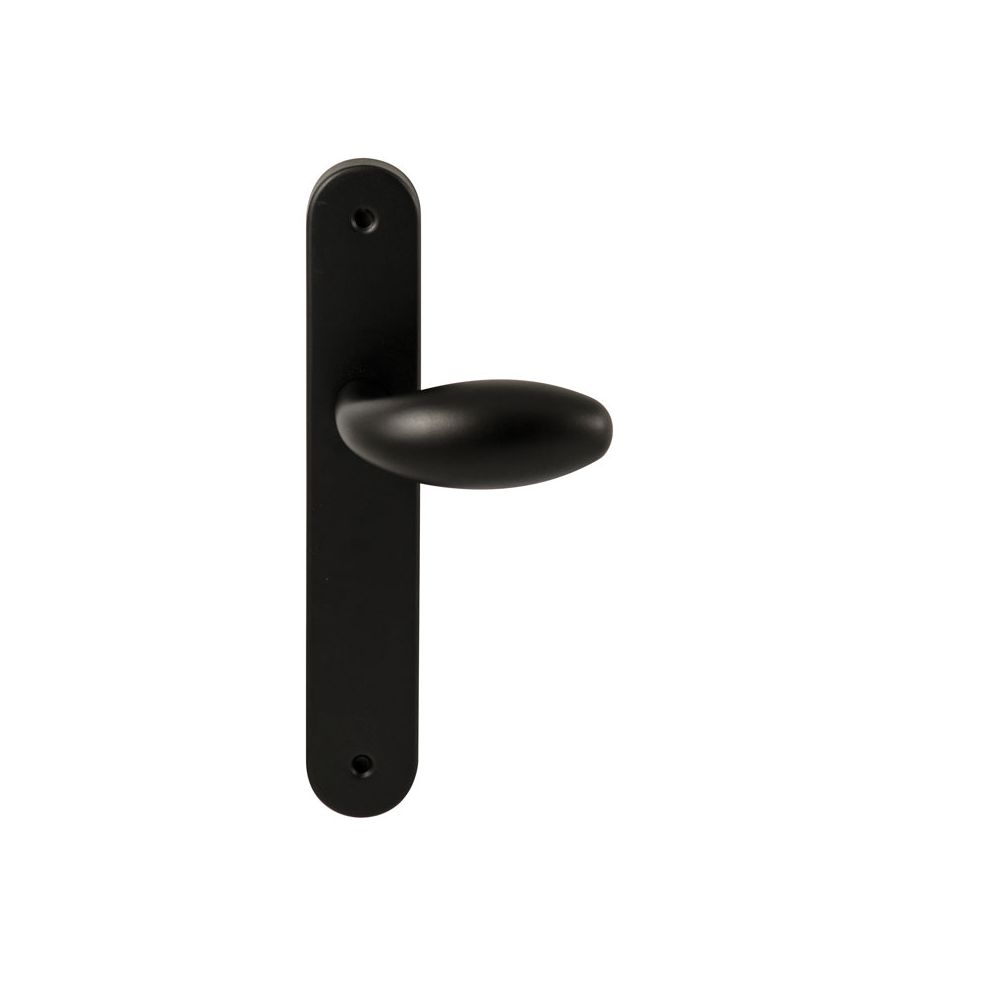 Knopkruk Golf Zwart op ovaal langschild blind