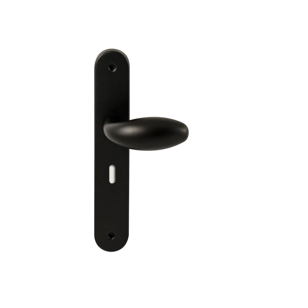 Knopkruk Golf Zwart op ovaal langschild sleutel 56mm