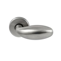 Knopkruk Golf RVS op rond rozet