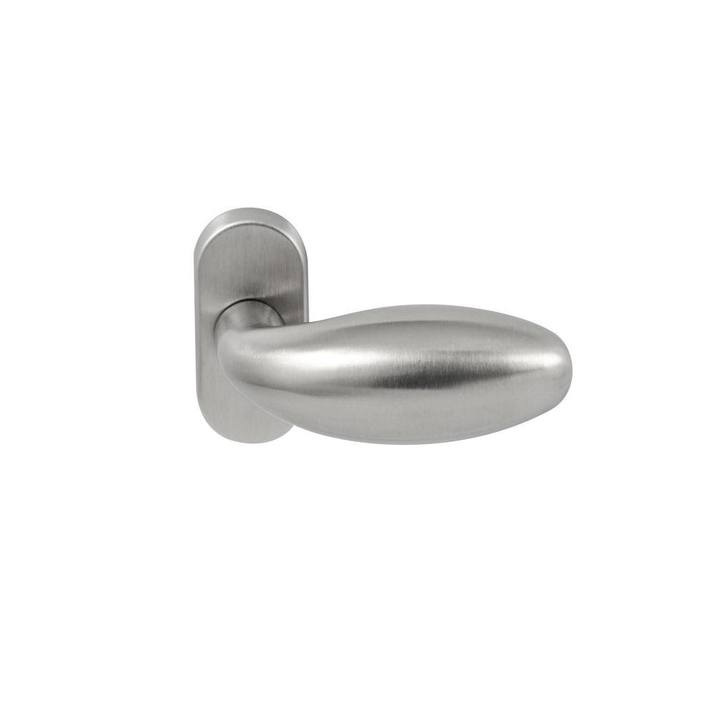 Knopkruk Golf RVS op ovaal rozet