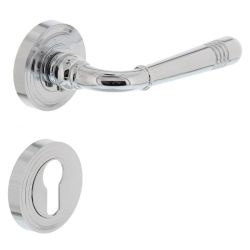 Deurkruk Emily rozet profielcilindergat chroom