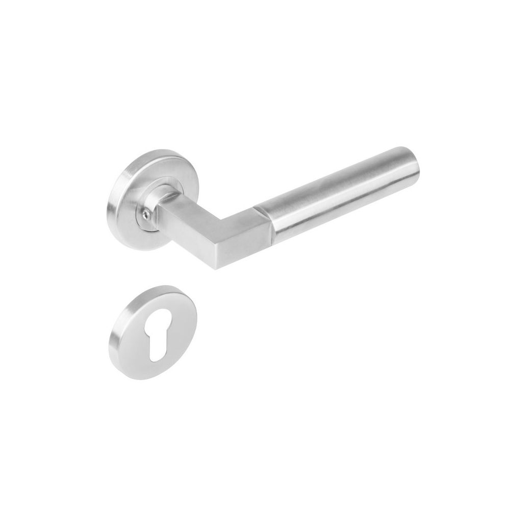 Deurkruk Bau-Stil rond rozet profielcilindergat