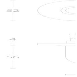 Deurkruk Sabel ø16mm slank op rozet