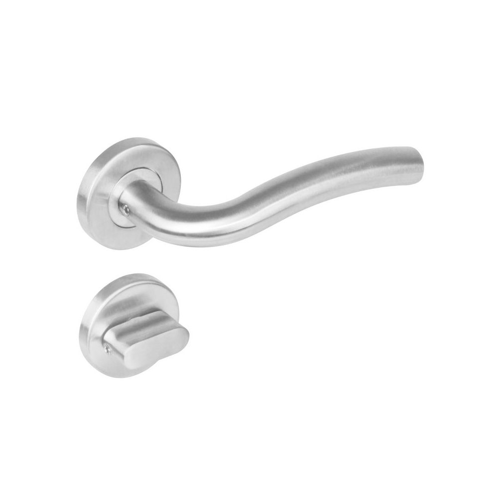 Deurkruk Lisa rond rozet sluiting