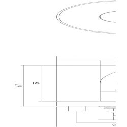 Deurkruk Rond rond rozet