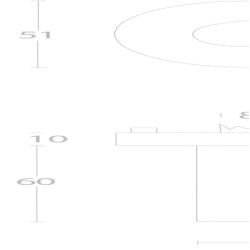 Deurkruk Lisa 90° geveerde rozet