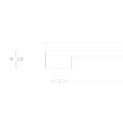 Meubelgreep 108 mm - boormaat 96 mm