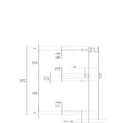 Knop op XL schild links profielcilindergat 72 mm rvs geborsteld