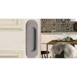 Schuifdeurkom Inca mat nikkel