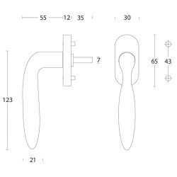 Raamkruk Jupiter rvs
