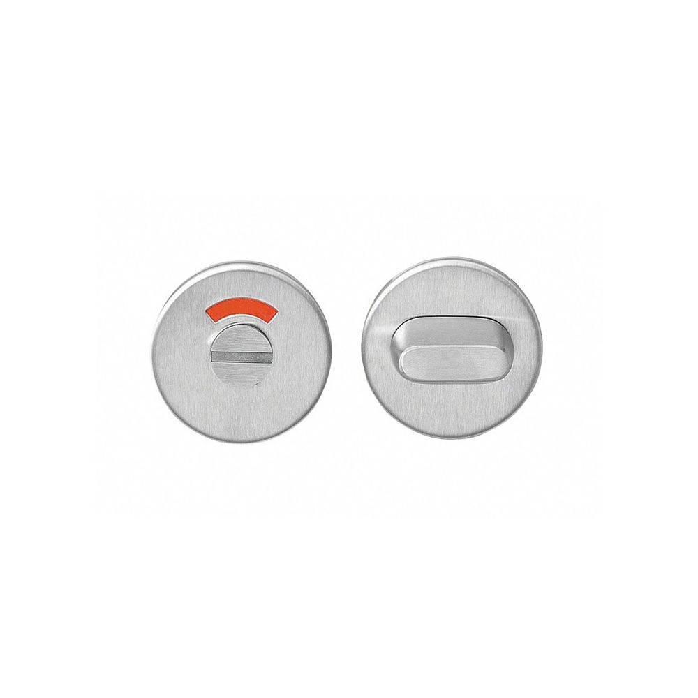 WC sluiting 5mm rond plat verdekt RVS