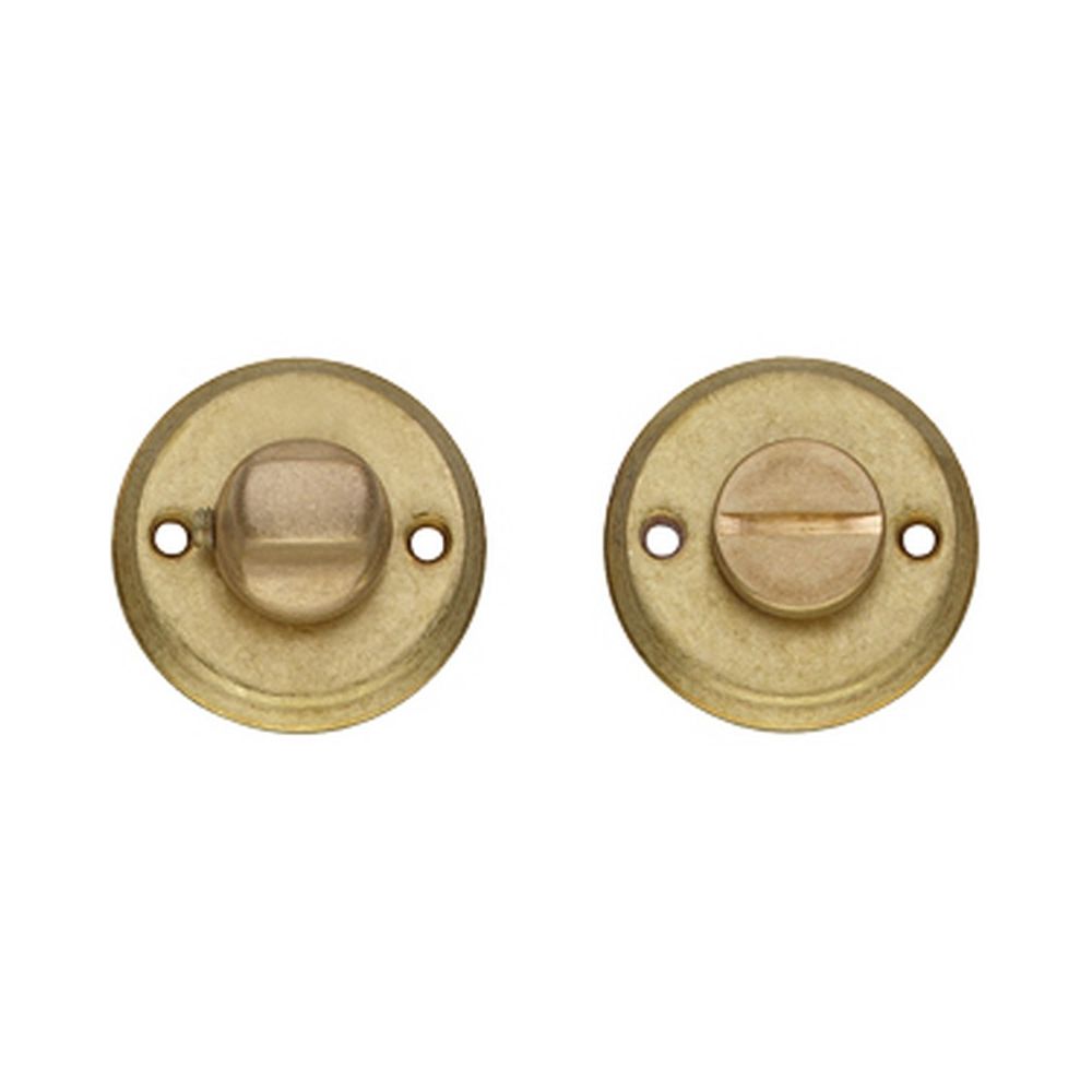 Rozet met toilet-/badkamersluiting mat zwart