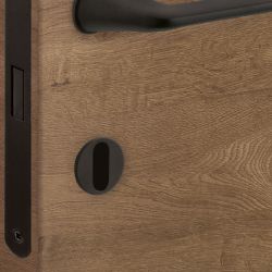 Sleutelrozet minimal 2mm rond - zwart