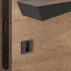 Sleutelrozet minimal 2mm vierkant- zwart