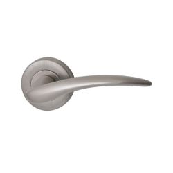 Gatdeel rechts deurkruk Alice op rozet verdekt PVD Inox