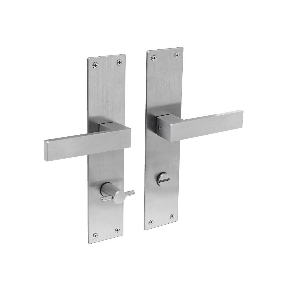 Deurkruk Amsterdam op schild WC78/8 RVS