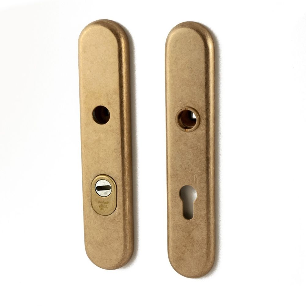 Kira SKG3 veiligheidsschilden kerntrekbeveiliging PC92 messing getrommeld