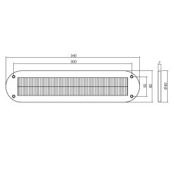 Voordeurset veiligheidsbeslag 6-delig SKG3*** zwart - rond