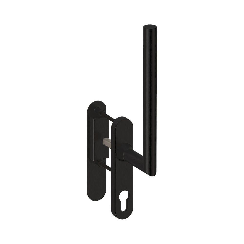 Hefschuifdeurgreep enkel PC69 Toledo Zwart