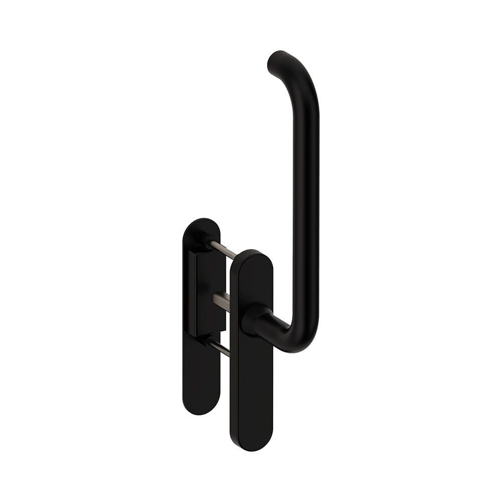 Hefschuifdeurgreep enkel blind Stockholm Zwart