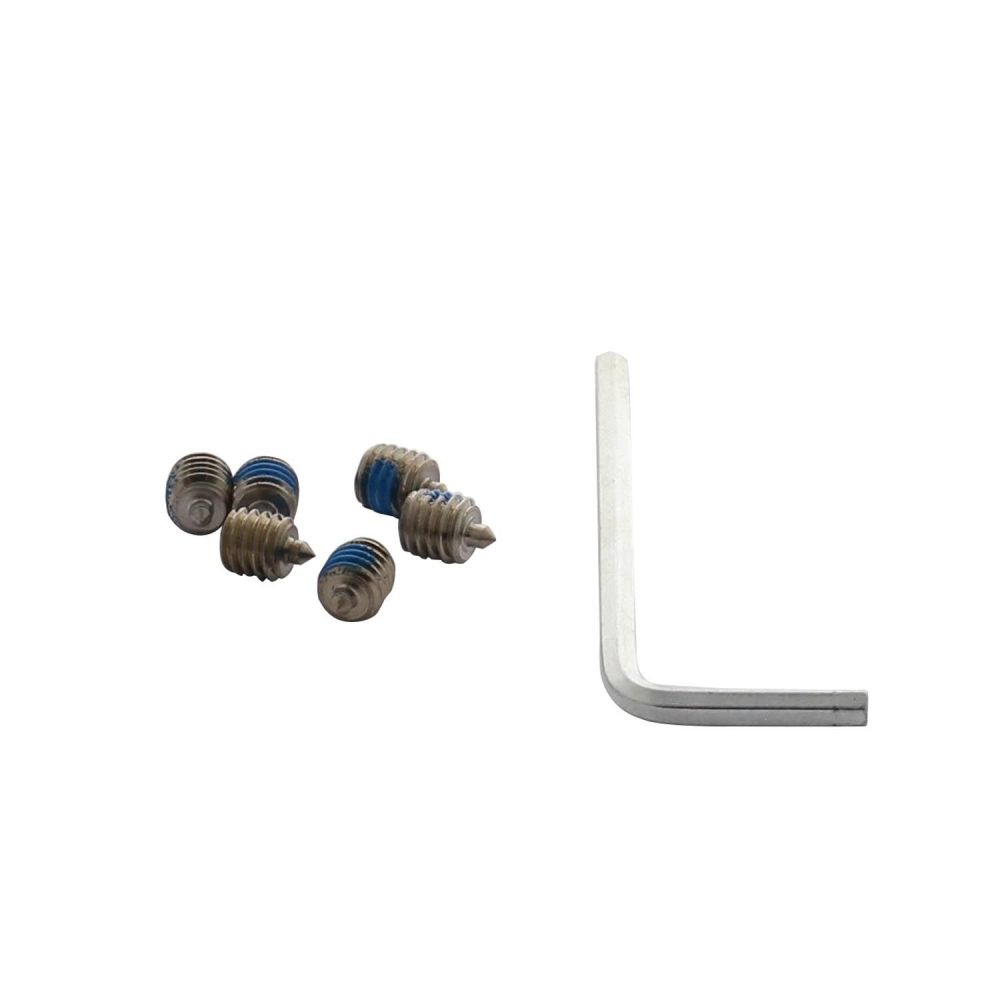 6 inbusboutjes M6x8 gepunt met inbussleutel