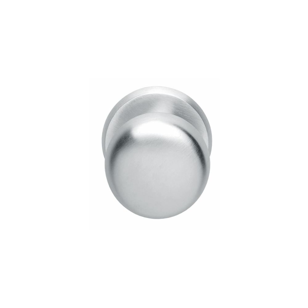 Voordeurknop zwaar ø80/75mm chroom mat