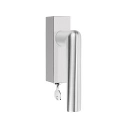 Draaikiepgarnituur afsluitbaar Piet Boon INC PBI102-DKLOCK rechtswijzend - mat RVS