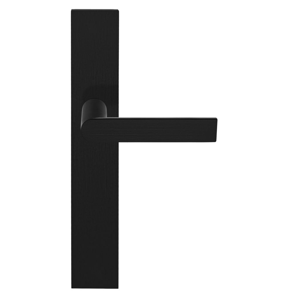 Deurkruk Piet Boon ARC PBA100P236SFC deurkruk op schild - PVD mat zwart