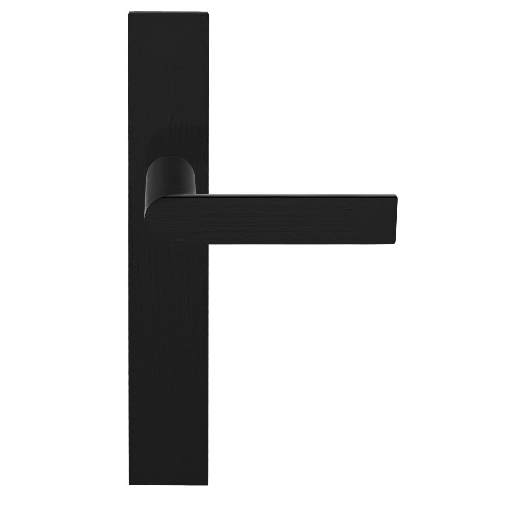 Deurkruk Piet Boon ARC PBA101P236SFC deurkruk op schild blind - PVD mat zwart