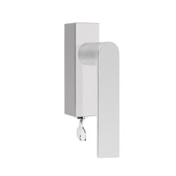 Draaikiepgarnituur afsluitbaar Piet Boon ARC PBA101-DKLOCK linkswijzend - mat RVS