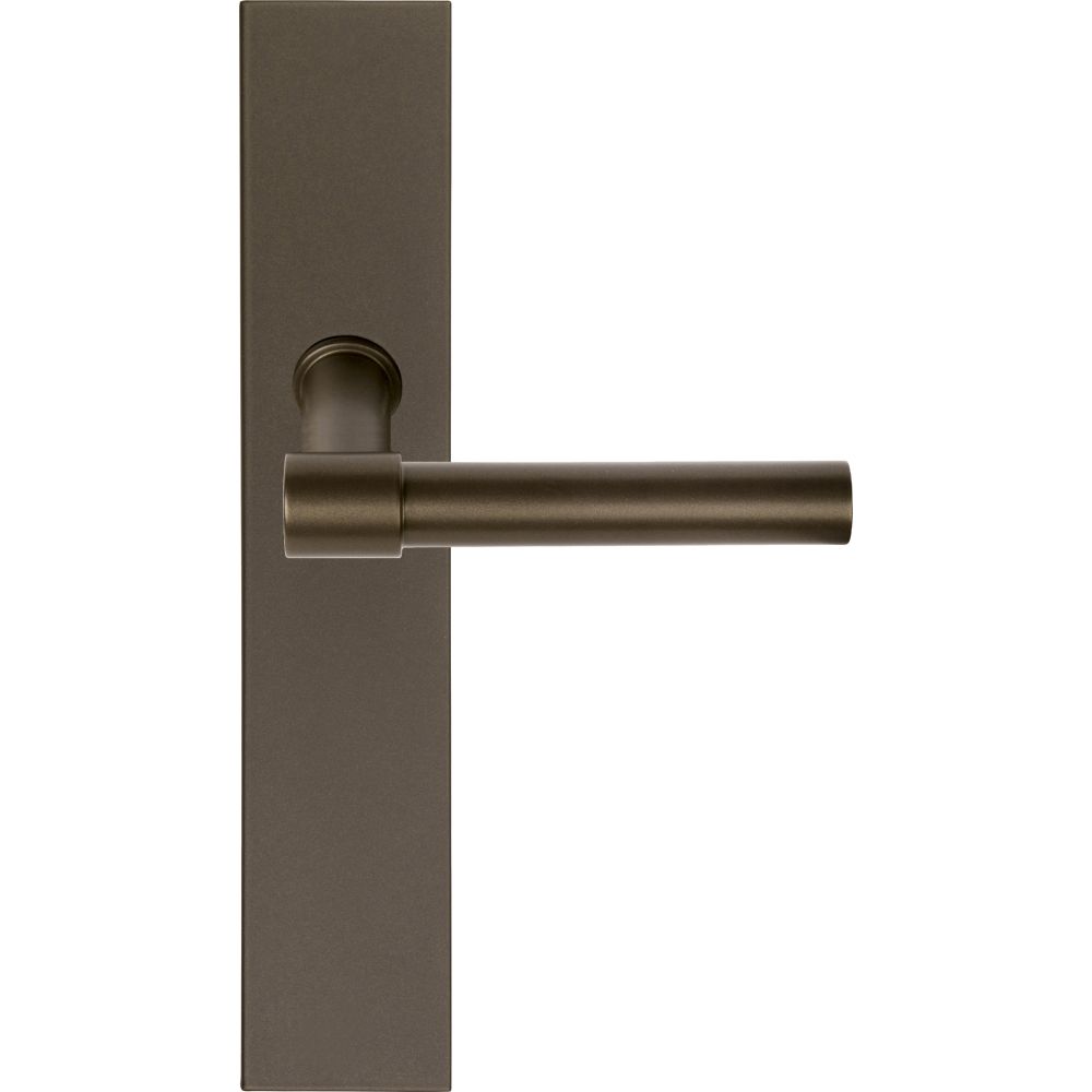 Deurkruk Piet Boon ONE PBL15P236SFC deurkruk op schild - Brons