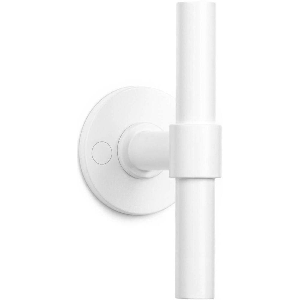 Deurkruk Piet Boon ONE PBT15XL/50 geveerd op rozet - Wit