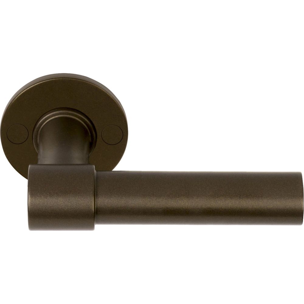 Deurkruk Piet Boon ONE PBL20/50 geveerd op rozet - Brons