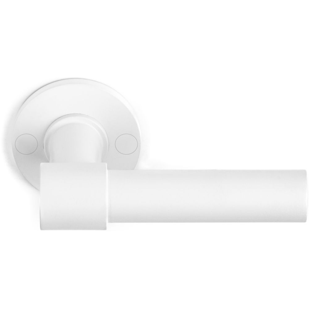 Deurkruk Piet Boon ONE PBL20/50 geveerd op rozet - Wit