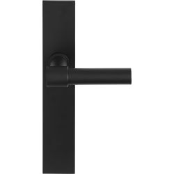 Deurkruk Piet Boon ONE PBL20P236SFC op schild - Mat zwart