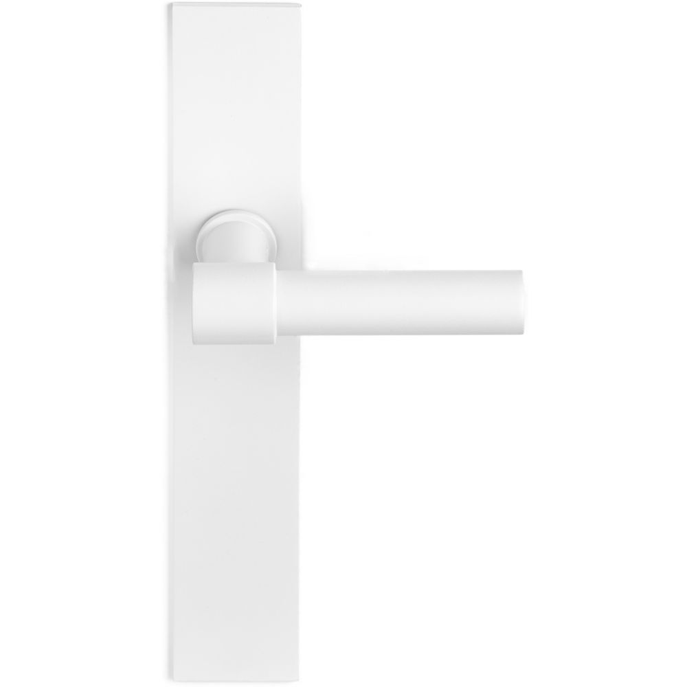 Deurkruk Piet Boon ONE PBL20P236SFC op schild - Wit