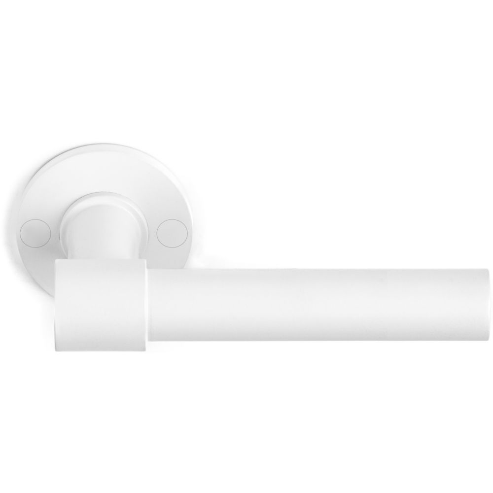 Deurkruk Piet Boon ONE PBL20XL/50 geveerd op rozet - Wit