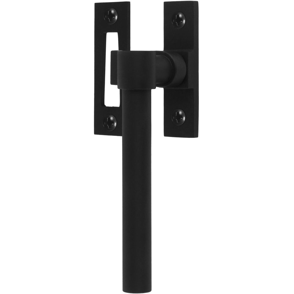 Raamboompje Piet Boon ONE PB-RB tbv naar buitendraaiend raam inclusief contraplaatje, rechtswijzend - Mat zwart