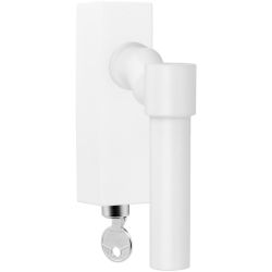 Draaikiepgarnituur Piet Boon ONE PBL20F-DKLOCK verkropt afsluitbaar - Wit