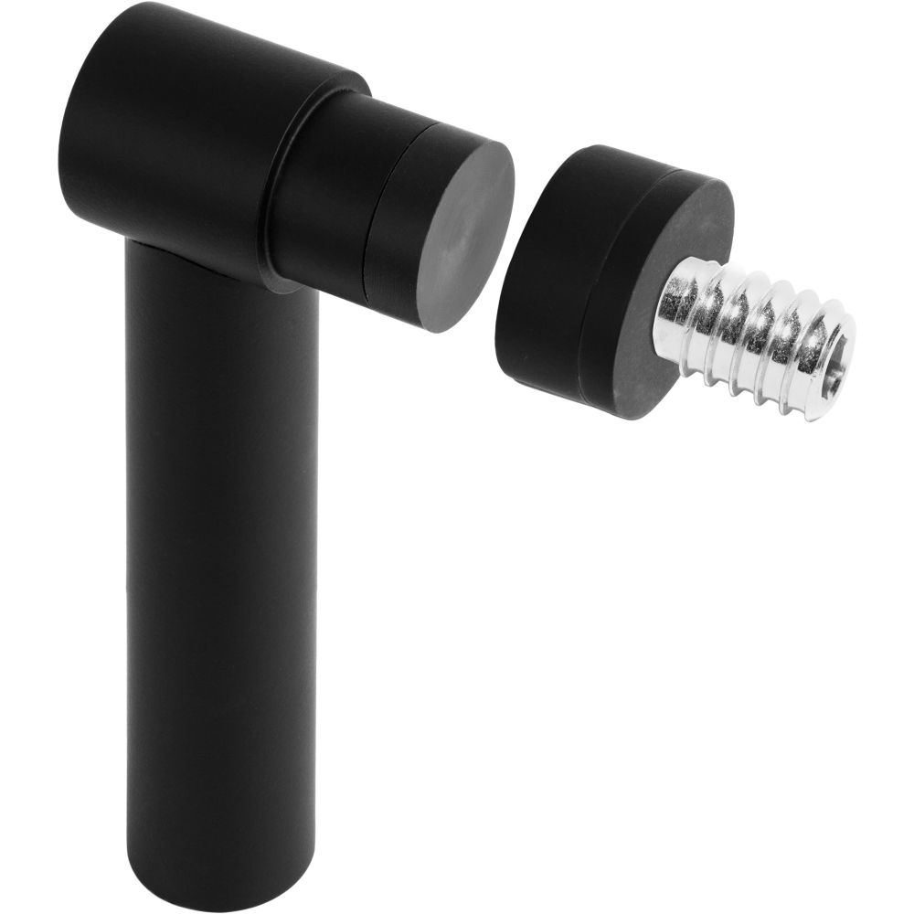 Deurvastzetter met magneet vloerbevestiging Piet Boon ONE PB30 - Mat zwart 