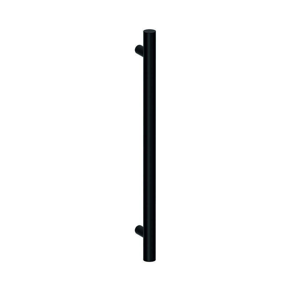 Handgreep Frankfurt T-model rond 960x30mm - mat zwart
