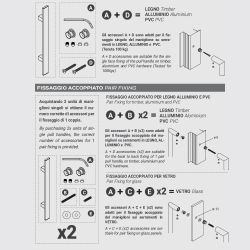 Handgreep Toronto T-model vierkant 660x25mm - mat zwart