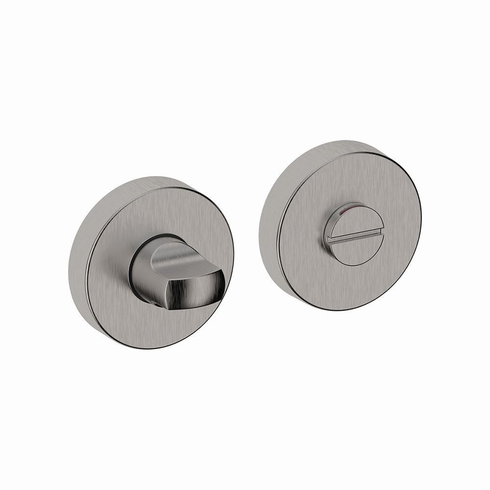 WC-garnituur RVS rond