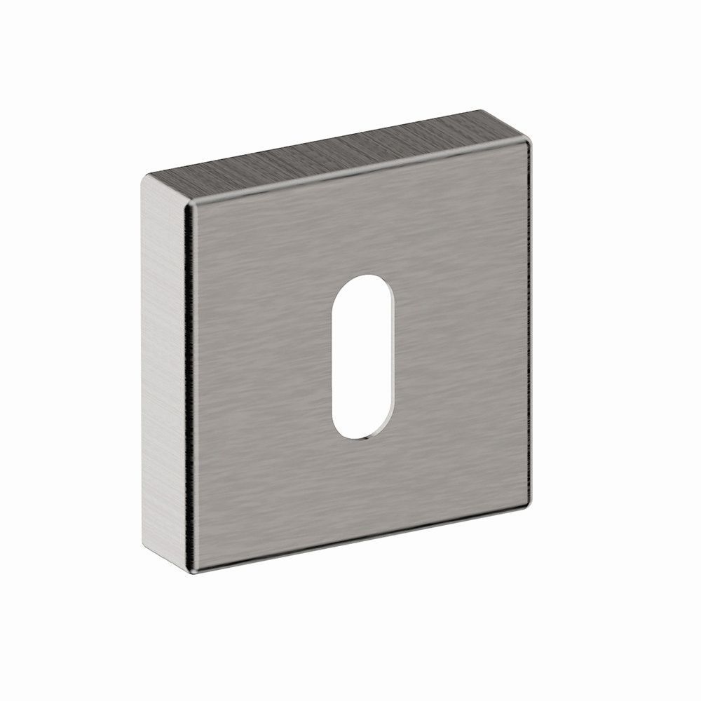 Sleutelrozet RVS vierkant