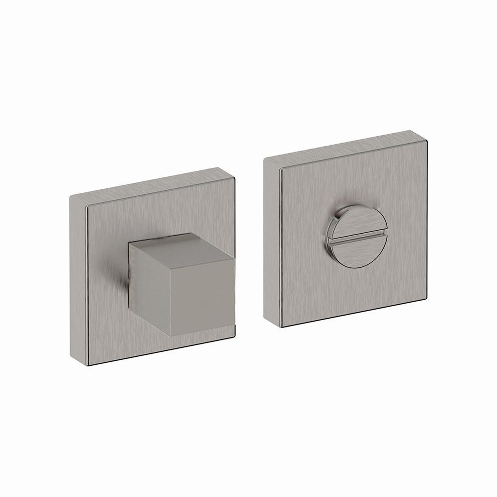 WC-garnituur RVS vierkant