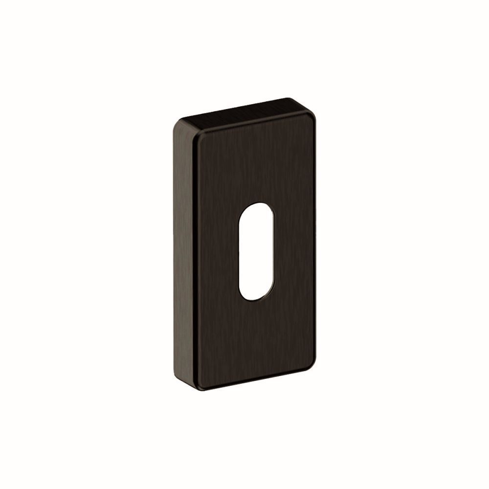 Sleutelrozet Zwart rechthoek