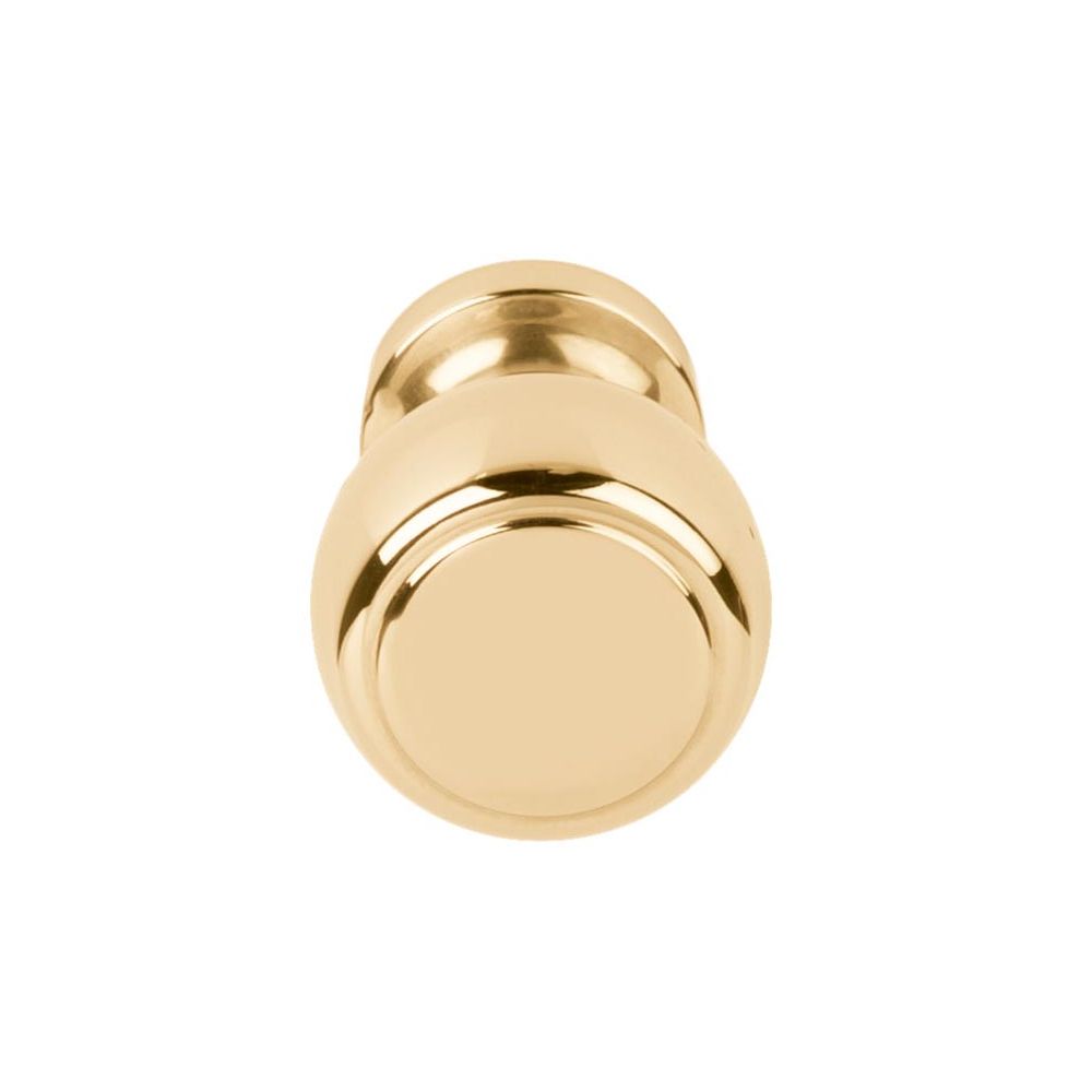 Meubelknop Lazaro Rosa-Violan BOSCO LZ25M - messing ongelakt