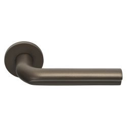 Deurkruk David Rockwell ECLIPSE DR101-G geveerd op rozet - brons