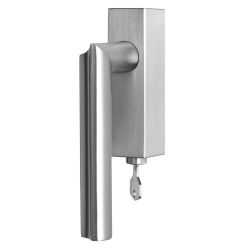 Draaikiepgarnituur David Rockwell ECLIPSE DR102-DKLOCK afsluitbaar linksdraaiend - mat RVS