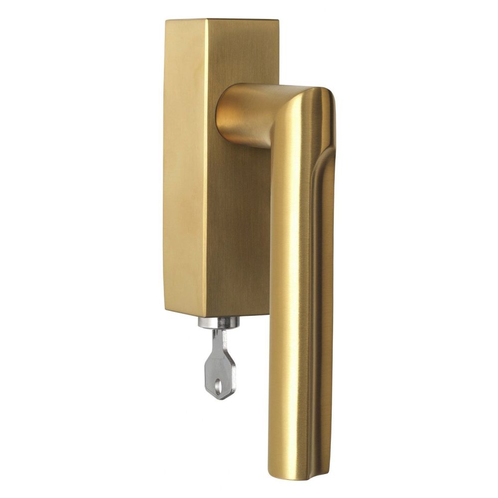 Draaikiepgarnituur David Rockwell ECLIPSE DR103-DKLOCK afsluitbaar rechtsdraaiend PVD - mat goud